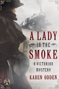 Cover art for A Lady in the Smoke, by Karen Odden
